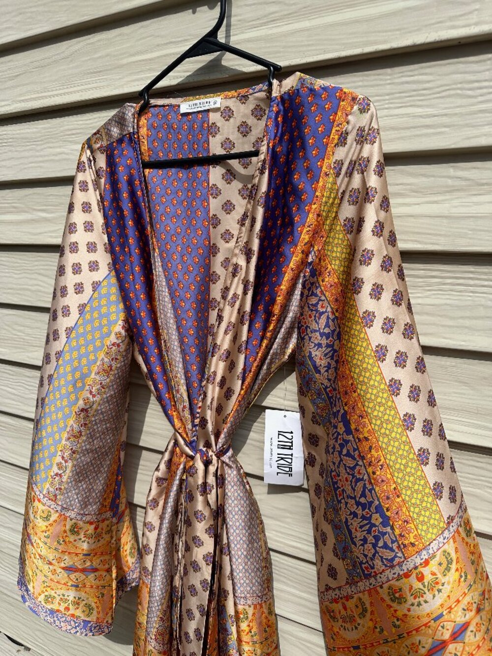 Gold Standard Multicolored Kimono Dress - (from) 12th Tribe